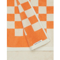 Towel Checker  70x140cm orange - 2