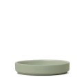 Soap dish Wave 11x11x2,1cm light green