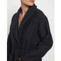 Dressing gown remium Women M navy blue - 3