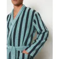 Dressing gown Heritage Men M teal - 2