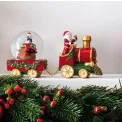 Decorative figurine Christmas Toy's locomotive with a snowball - 3