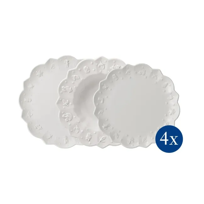 Komplet 12 talerzy Toys Delight Royal Classic