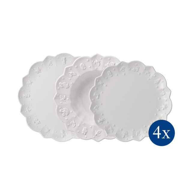 Set of 12 plates Toy's Delight Royal Classic