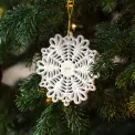 Zawieszka Christmas Classics 7cm płatek śniegu - 5