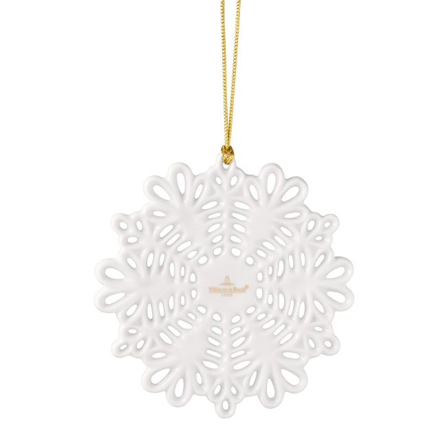 Ornament Christmas Classics 7cm snowflake