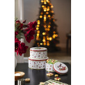 Set of 3 cookie tins Winter Collage Accessories  - 2