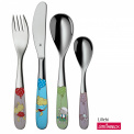 Lillebi and Friends Child's Cutlery 4 Pieces - 1