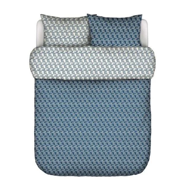 Bedding Monogram 200x220cm blue