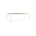 Garden table Bron 220-340x100cm extendable white - 1