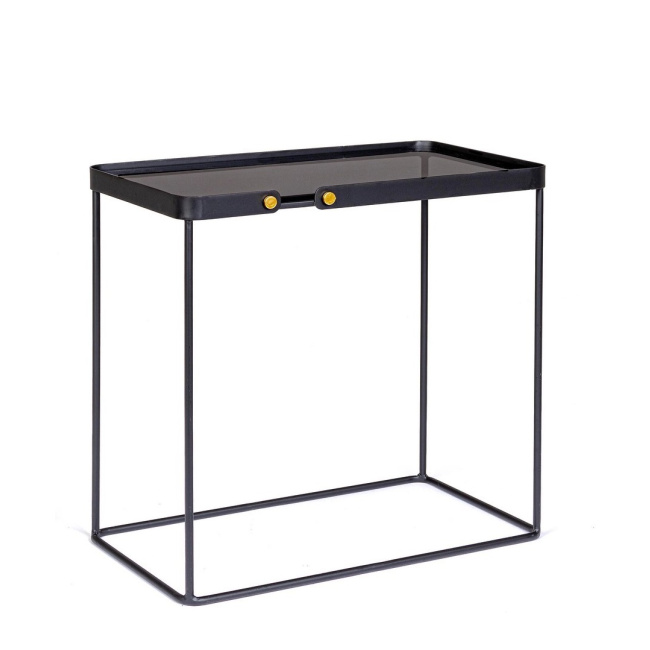 Coffee table Zeina 54x31x52cm S black - 1