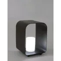 Lantern Led Ridley 25x26x35cm rechargeable anthracite - 5