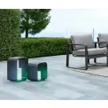 Lantern Led Ridley 25x28x45cm rechargeable anthracite - 6
