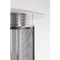 Gas patio heater 180x54cm steel - 2