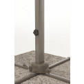 Parasol ogrodowy Dallas 3x3x2,5m natural - 5