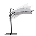 Garden umbrella Ibiza 2x3x2,47m light grey - 7