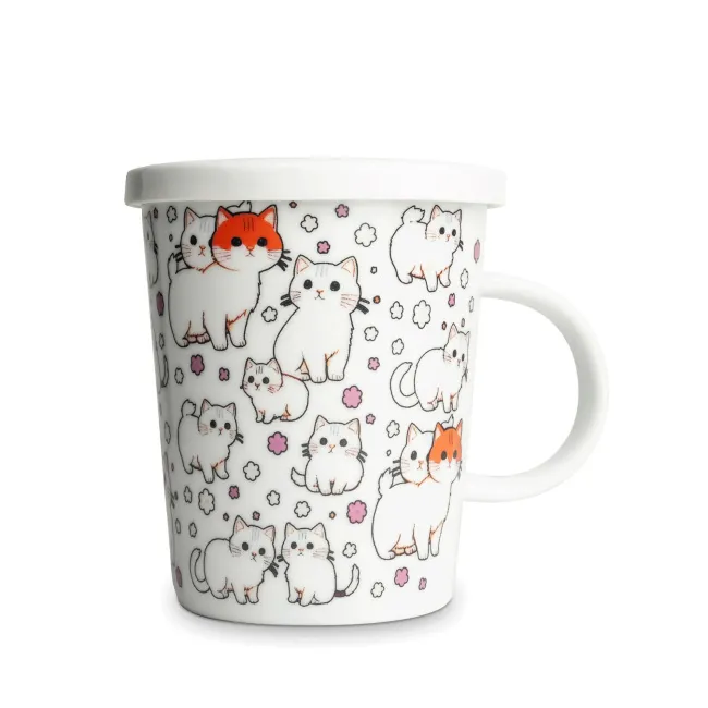 Kubek z zaparzaczem Cats 300ml