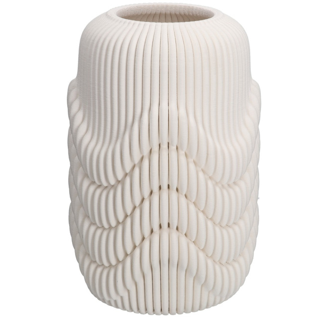 Vase Lino  L white - 1