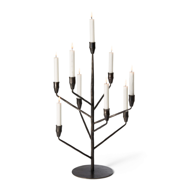 Candle holder nine-arm 67x42x43cm