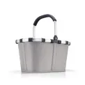 Basket Carrybag 22l herringbone grey - 4