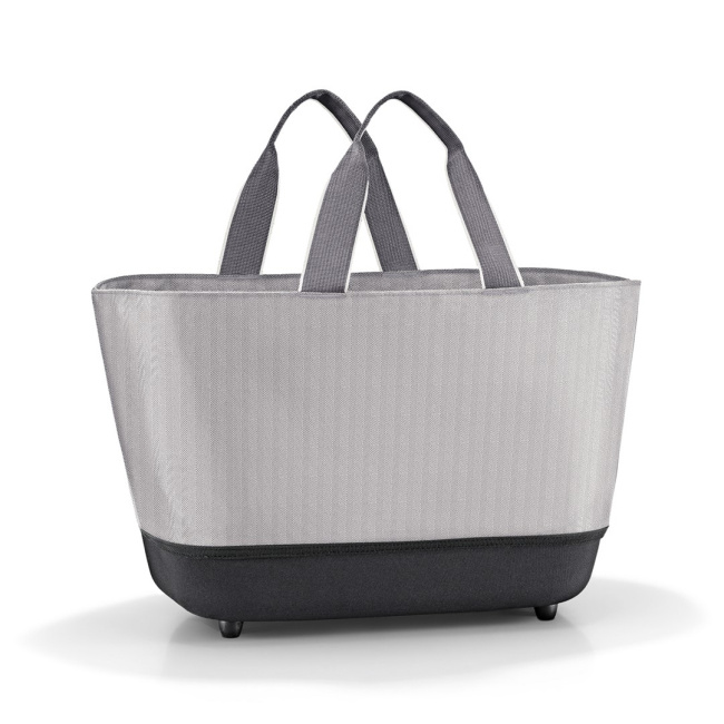 Shoppingbasket 22l herringbone grey - 1