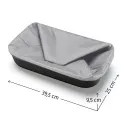 Shoppingbasket 22l herringbone grey - 3