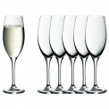 Set of 6 Easy Plus Champagne Glasses 250ml - 1