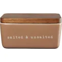 Butter dish Hey! 15x10x7,8cm salted & unsalted - 1