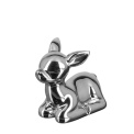 Figurine deer Carino 8,8cm silver - 1