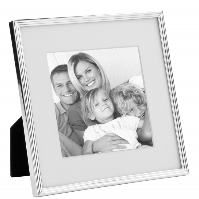 Photo frame Joy 10x10cm silver