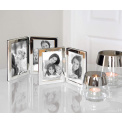 Photo frame Classic 10x15cm double silver - 2