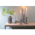 Candle holder Ritmo 10x23,7cm brown - 2