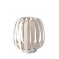 Lantern Mambaia 16,5x17cm creamy - 1