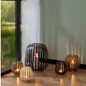 Lampion Mambaia 34,5x38,5cm szary - 4