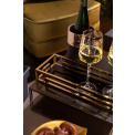 Tray Merano 40x15cm black-gold - 3