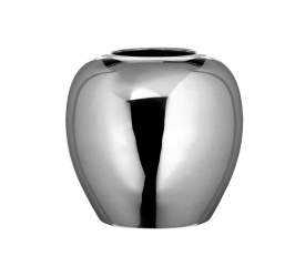 Wazon Losone 25cm srebrny