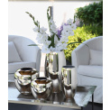 Vase Losone 25cm silver - 3