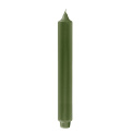 Candle 25x3cm dark green - 1