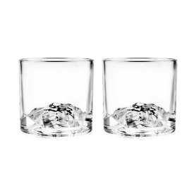 Komplet 2 szklanek Mont Blanc 280ml do whisky