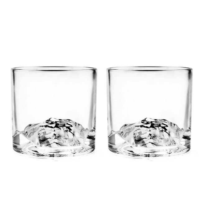 Set of 2 whiskey glasses Mont Blanc 280ml - 1