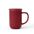 Mug with infuser Minima 500ml burgundy - 1