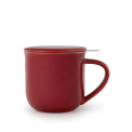 Mug with infuser Minima 380ml burgundy