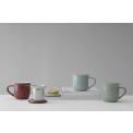 Mug with infuser Minima 380ml burgundy - 3