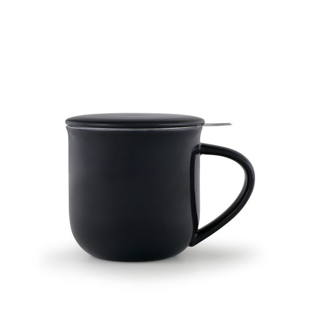 Mug with infuser Minima 380ml navy blue