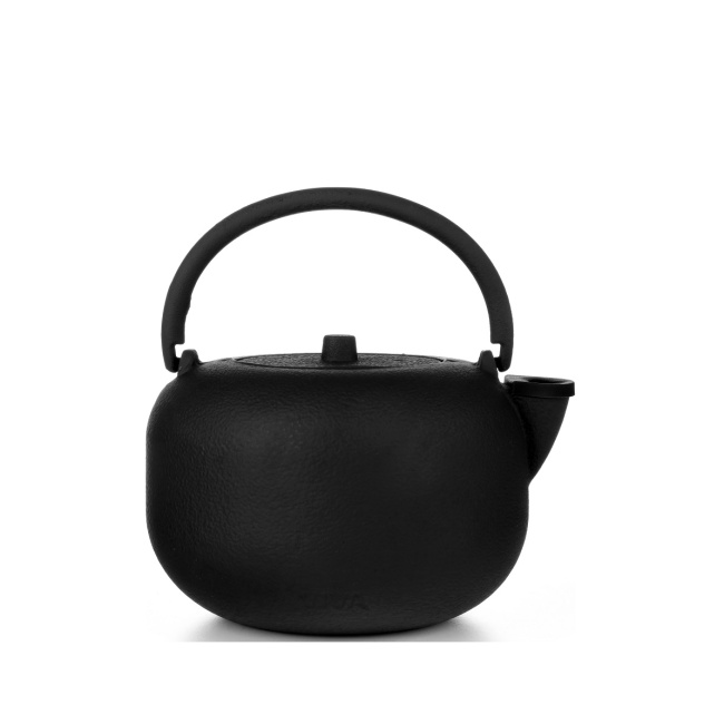 Cast iron teapot Saga 800ml black