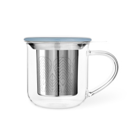 Kubek z zaparzaczem Minima 400ml przezroczysty