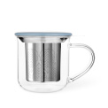 Mug with infuser Minima 400ml transparent - 1