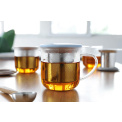 Mug with infuser Minima 400ml transparent - 7