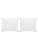 Set of 2 Valka Pillowcases 50x70cm White - 1