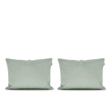 Set of 2 Valka Pillowcases 50x70cm Light Green