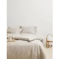 Set of 2 Valka Pillowcases 50x70cm Beige - 2